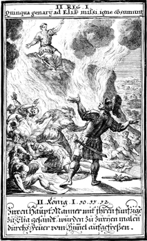 Elijah Calls Down Fire from Heaven