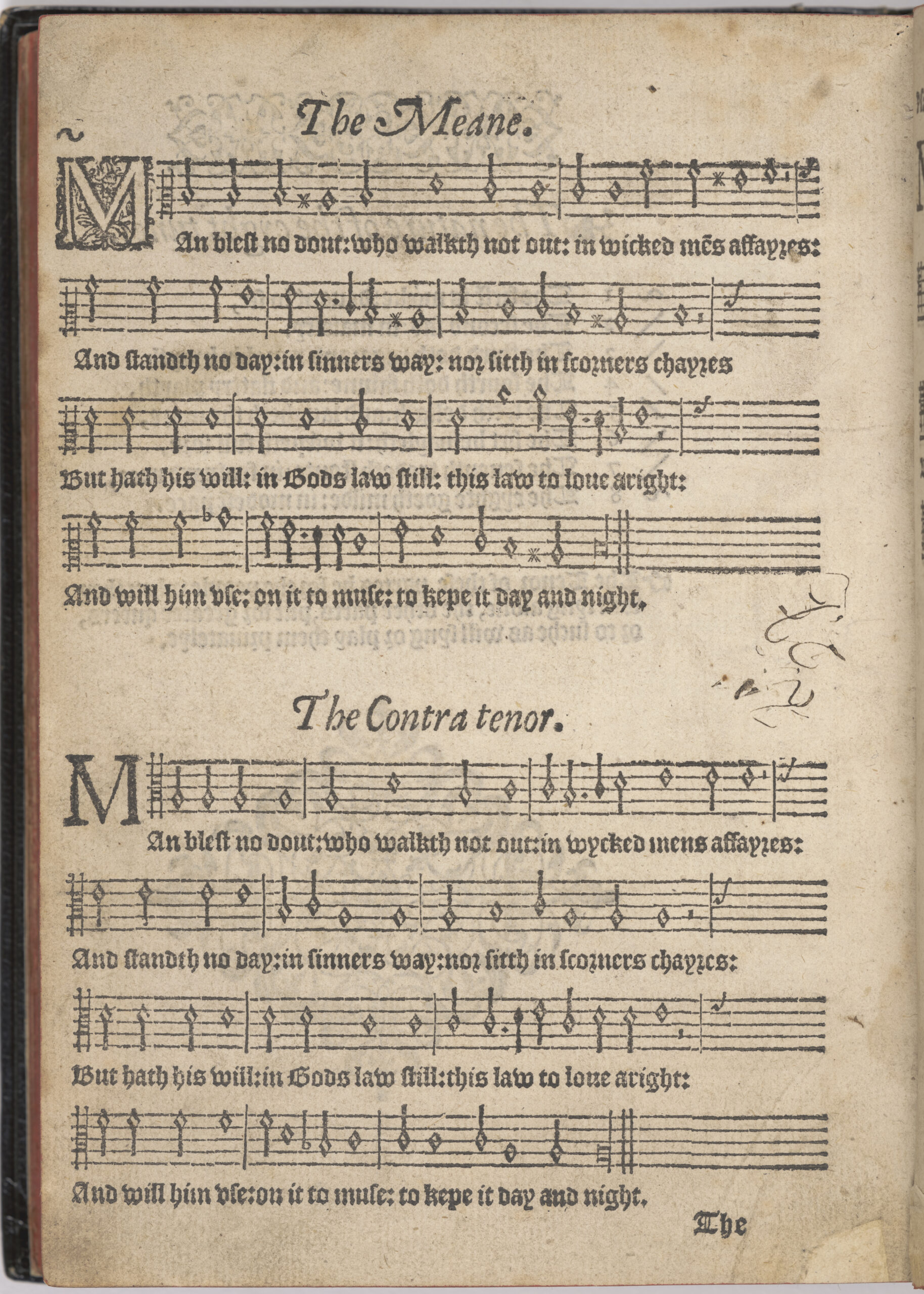 Psalms set to tunes in 1567 BIBL E